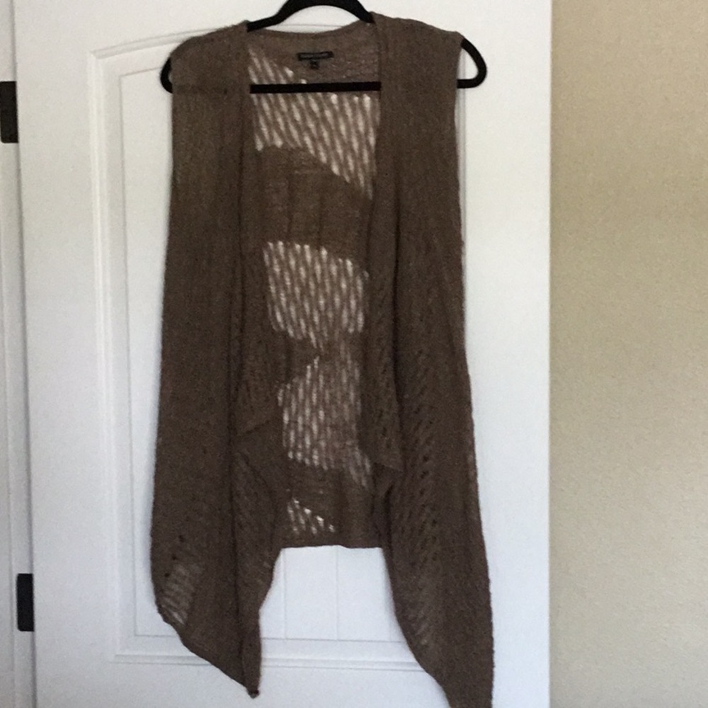 Loose knit cardigan